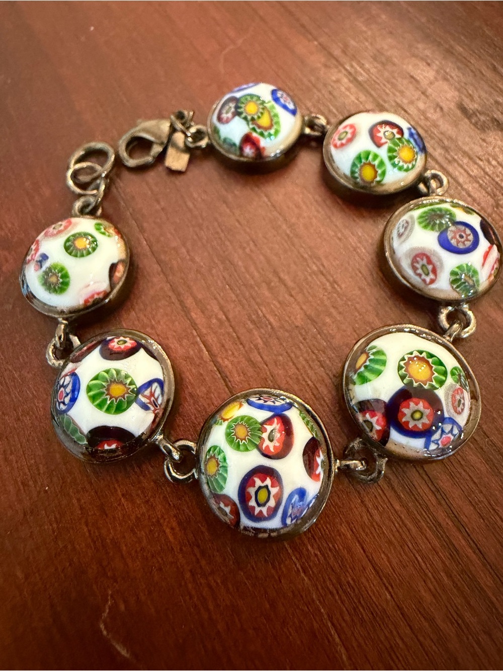 FRED & LOLA Millefiori Glass cabochon Bracelet - Women Jewelry